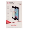 Защитное стекло Celly Full Glass для Apple iPhone 7, на весь экран, черная окантовка
