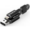 Lightning USB Flash 64GB PhotoFast MemoriesCable G3 (MFI, черный)
