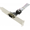 Выносная планка Espada ECOMp-BRCTLow COM-port (подключение через COM Port Header на материнской плате) Low Profile