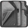 Коврик салона Autoprofi (MAT-420) [Отстегивающийся ковролин/ПВХ/4 предм./(Черный/Серый)]
