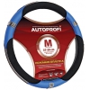Оплетка руля Autoprofi (AP-150) [Натуральная кожа/Размер: M/(Черный/Синий)]