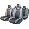Авточехлы Autoprofi SPARCO (SPC/CLS-1105) [Полиэстер/11 предм./(Черный/Серый)]