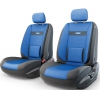 Авточехлы Трансформеры Autoprofi COMFORT (TRS/COM-001G) [Экокожа/6 предм./(Черный/Синий)]