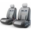 Авточехлы Трансформеры Autoprofi COMFORT (TRS/COM-001G) [Экокожа/6 предм./(Черный/Т. серый)]