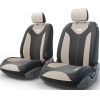 Авточехлы Трансформеры Autoprofi MATRIX (TRS/MTX-001G) [Экокожа/6 предм./(Черный/Св. бежевый)]