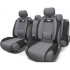 Авточехлы-майки Autoprofi COMFORT (COM-905T) [Велюр/9 предм./(Черный/Т.серый)]