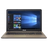 Ноутбук Asus X540LJ-XX569T Core i3 5005U/4Gb/500Gb/DVD-RW/nVidia GeForce 920M 1Gb/15.6"/HD (1366x768)/Windows 10 64/black/WiFi/BT/Cam (90NB0B11-M08030)