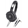 Наушники AUDIO-TECHNICA ATH-WS55i [охватывающие, закрытые, 10-24000 Гц, каб. 1.2м, разъем 3,5мм,черные]