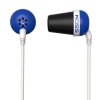Наушники KOSS  Plug  [вставные (затычки), 10-20000 Гц,  каб. 1.2м, разъем 3.5мм, синие]