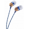 Наушники Marley Smile Jamaica EM-JE041-DN [вставные (затычки), закрытые,18-20000 Гц, микр,каб 1.3м, разъем 3,5мм, син ]
