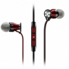 Наушники Sennheiser M2 IEG [вставные (затычки) 16-22000 Гц, микр, рег.громк, каб. 1.4м, разъем 3.5мм, черн]