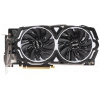 Видеокарта PCI-E MSI GeForce GTX 1060 ARMOR OC 6Gb 192bit GDDR5 [GTX 1060 ARMOR 6G OCV1] DVI HDMI DP