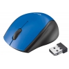 Мышь беспроводная Trust Oni Wireless Micro Mouse(21049), 1200dpi, Blue USB