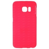 Чехол Air Case и защитная пленка для Samsung Galaxy S6 edge, красный, Deppa