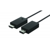 Беспроводной видеоадаптер Microsoft V2 HDMI-USB 2.0 черный 0.3м (P3Q-00022)
