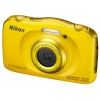 Фотоаппарат Nikon CoolPix W100 желтый 13.2Mpix Zoom3x 2.7" 1080p 22Mb SDXC/SD/SDHC CMOS 1x3.1 5minF HDMI/KPr/DPr/WPr/FPr/WiFi/EN-EL19 (VQA013K001)