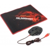 Bloody X`Glides Gaming Mouse <V7M71> (RTL)  USB  8btn+Roll,  коврик