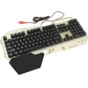 Клавиатура Bloody B860 <Golden Black> <USB> 104КЛ,  подсветка клавиш
