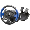 Руль проводной ThrustMaster T150 Force Feedback [PC/PS3/PS4, USB, 1080 гр., 14 кн., вибрация, цвет черно-синий]