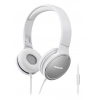 Наушники Panasonic RP-HF500MGC-W [Накладные, закрытые, 9-26000 Гц, каб. 1.2м, разъем 3.5мм, белые]