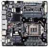 Плата Gigabyte LGA1151 GA-H110TN H110 2xSODIMM DDR4-2133 HDMI/DP 2xSATA3 mSATA 4xUSB3 2xGLAN DC mini-ITX