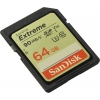SanDisk Extreme <SDSDXVE-064G-GNCIN> SDXC Memory Card  64Gb  UHS-I  U3