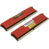 Corsair Vengeance LPX <CMK16GX4M2A2666C16R> DDR4 DIMM 16Gb  KIT 2*8Gb <PC4-21300>