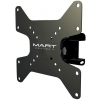 Кронштейн для ТВ Mart 305s [10"-37"; Наклон 15°; Поворот 60°; До 25 кг; 110 мм от стены; цвет черный]