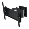 Кронштейн для ТВ Mart 505sl [32"-65"; Наклон 15°; Поворот 350°; До 50 кг; 90 мм от стены; цвет черный]