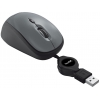 Мышь проводная Trust Yvi Retractable Mouse(19651), 1600dpi, Black USB