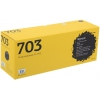 Тонер Картридж T2 703 TC-C703 черный черный