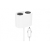 Разветвитель автоприкуривателя Xiaomi Roidmi Dual Port Converter [Прикуриватель - 2/Удлинитель/White]