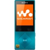Плеер Flash Sony NWZ-A15 16Gb бирюзовый/2.2"/FM (NWZA15L.EE)