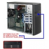 Корпус для сервера MIDTOWER 500W CSE-732D2-500B Supermicro