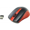 Мышь Oklick 485MW+ черный/красный оптическая (1200dpi) беспроводная USB (2but) (M-610) (мин.кол.60)