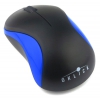 Мышь Oklick 605SW черный/синий оптическая (1200dpi) беспроводная USB (3but) (WM-288)
