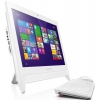 Моноблок Lenovo C20-00 19.5" Full HD Touch Cel J3060 (1.60)/4Gb/500Gb 5.4k/HDG400/CR/Windows 10 64/GbitEth/WiFi/клавиатура/мышь/Cam/белый 1920x1080 (F0BB00YHRK)