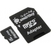 SmartBuy <SB64GBSDCL4-01> microSDXC 64Gb Class4  + microSD-->SD Adapter
