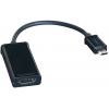Кабель/переходник MHL 2.0 Sven 11pin 0,2 м (microUSB-HDMI, активный, черный)