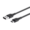 Кабель USB-C (M) - USB-A (M), 1m, DEXP [CUBS100] Черный