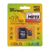Память Mirex  (microSDHC) 16 Gb class 4