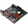Плата ASRock LGA1151 H110M-ITX/AC H110 2xDDR4-2133 PCI-Ex16 DVI/HDMI 8ch 4xSATA3 M2 2xUSB3 GLAN WIFI BT mini-ITX