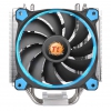 Кулер Thermaltake Riing Silent 12 Blue (Al, 4 трубки, 13-18dBA,500-1400rpm) 775/115x/1366/2011/AM2/AM2+/AM3/AM3+/FM1