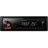 Автопроигрыватель Pioneer MVH-190UB [1DIN, 4x50Вт, USB/AUX, MP3/FLAC, (Красная)]