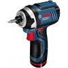 Аккумуляторный гайковерт Bosch GDR 10,8 V-LI [10.8В, 0-2600 об/мин, 105Нм, 2x2А*ч, 0.96кг]