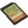 SanDisk Extreme Plus <SDSDXWF-064G-GNCIN> SDXC Memory Card  64Gb UHS-I U3