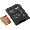 SanDisk Extreme <SDSQXVF-064G-GN6AA> microSDXC Memory Card 64GbUHS-I U3  +microSD-->SD Adapter