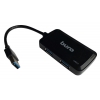 Разветвитель USB 3.0 Buro BU-HUB4-U3.0-S 4порт. черный
