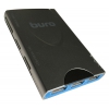 Устройство чтения карт памяти USB2.0 Buro BU-CR/HUB3-U2.0-1012 серебристый