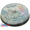 DVD+R Disc TDK   4.7Gb  8x  <уп. 10 шт.> на шпинделе